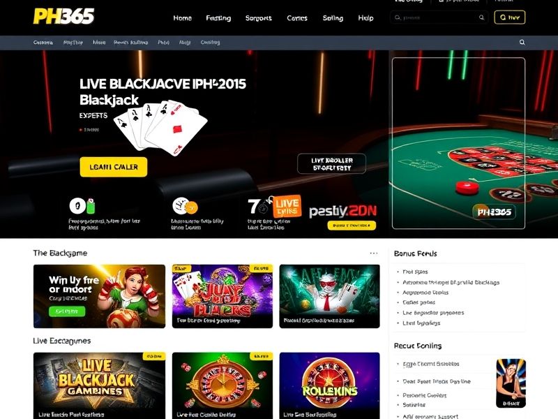 Welcome to PH365 Online Casino — the official site to explore top-rated casino games, exclusive bonuses, and a secure platform for real money slots, live dealers, and more. Play now!